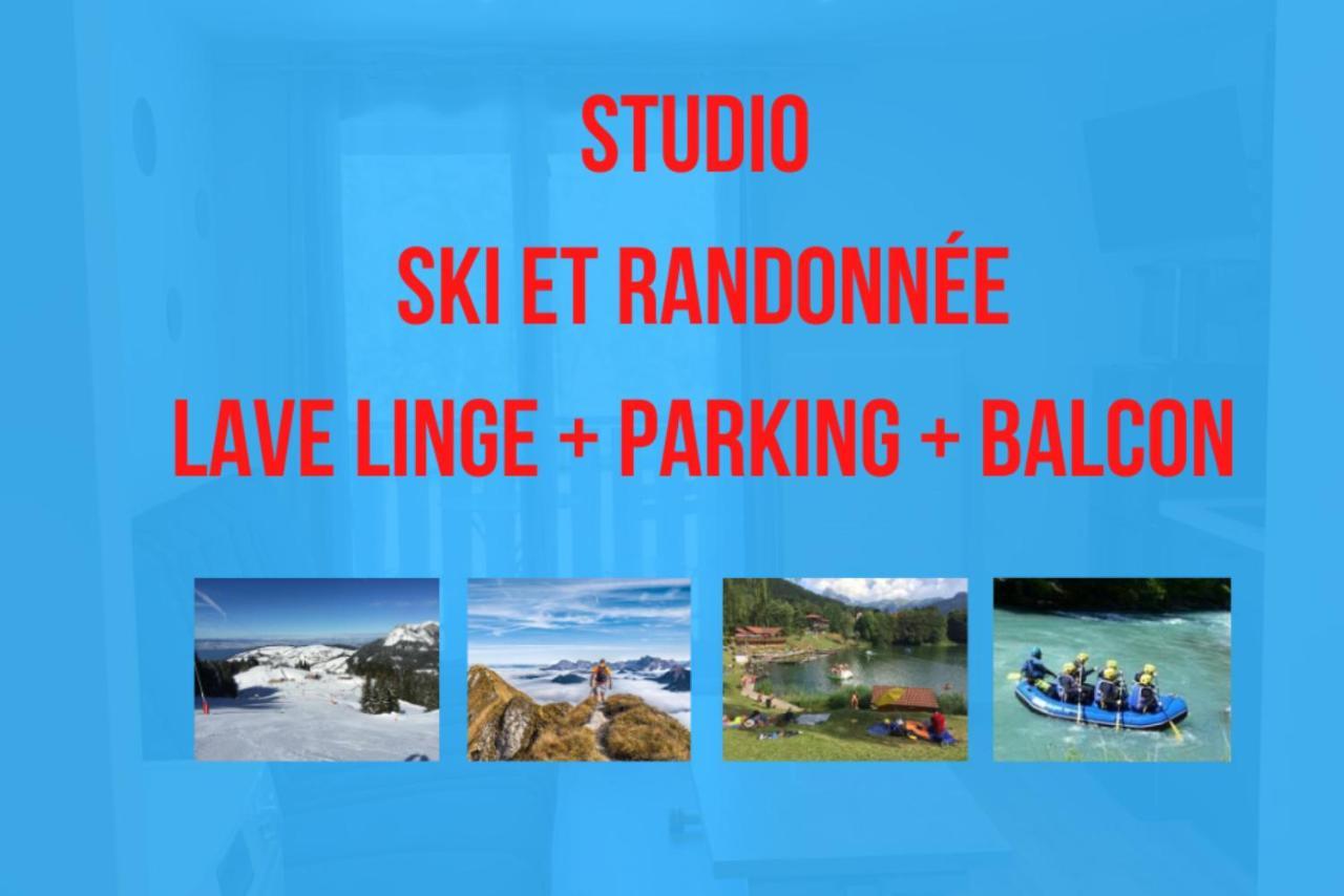 Le 211,Ski Et Randonnee, Lave Linge ,Parking Bernex Eksteriør billede
